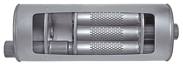 Quiet performance muffler discount